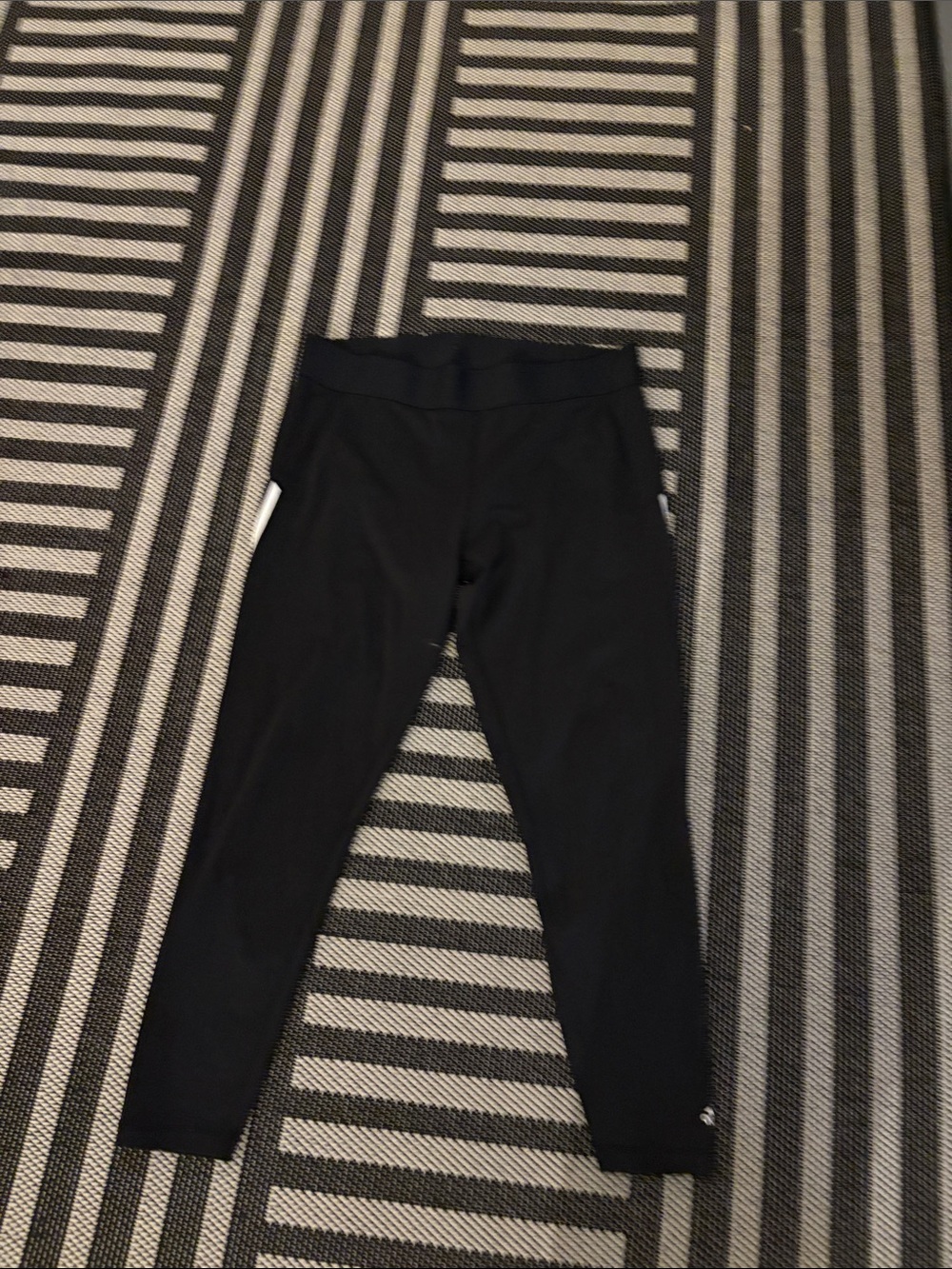 Womens Black Active Leggings